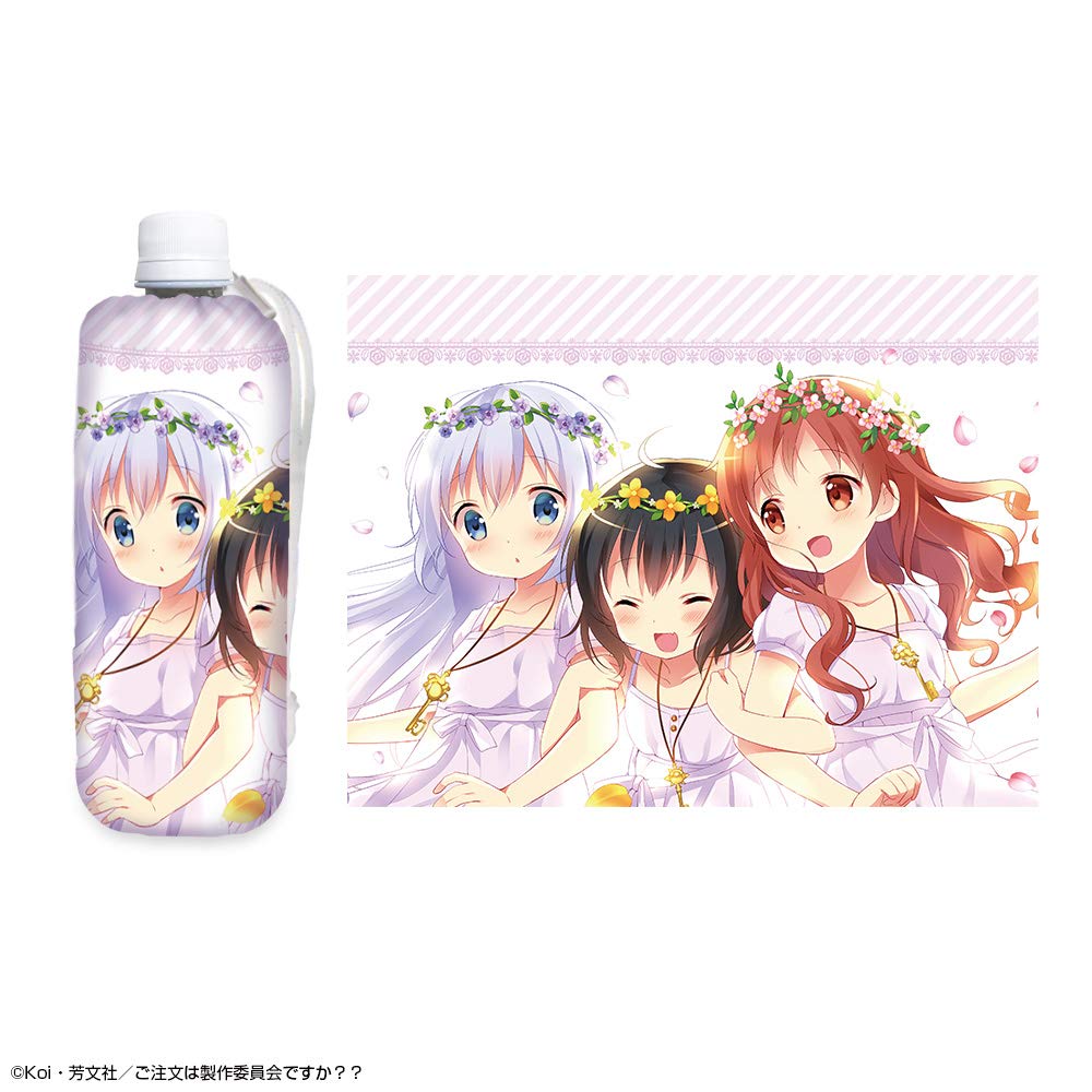 いちごの白うさぎちゃんペットボトルカバー 500ml いちごの白うさぎちゃんペットボトルカバー 500ml